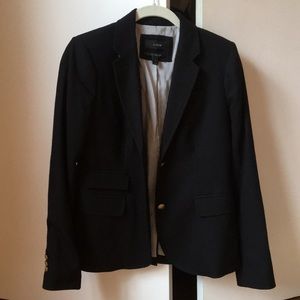 Black Jcrew Schoolboy Blazer